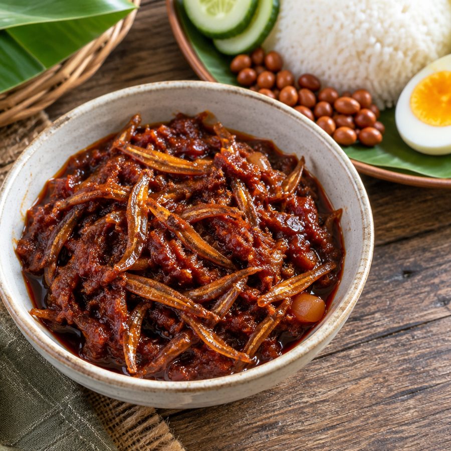 Sambal Tumis Ikan Bilis