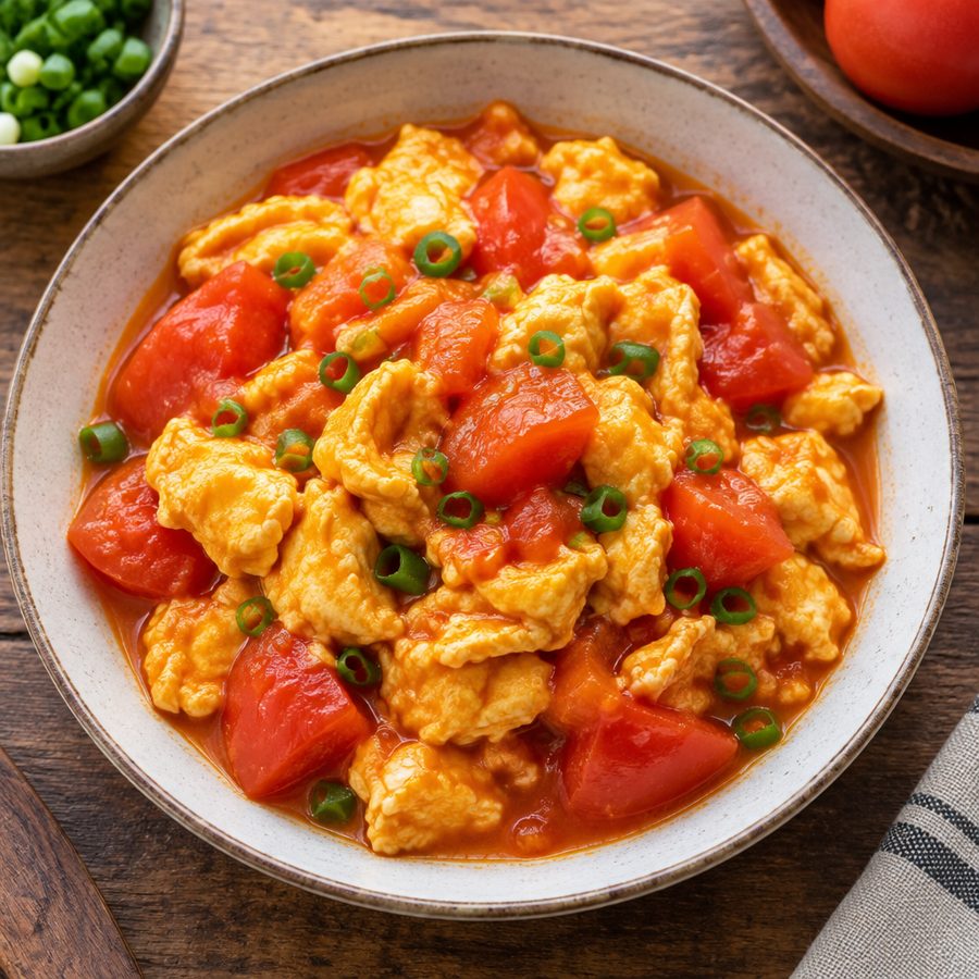 Tomato and Egg Stir Fry