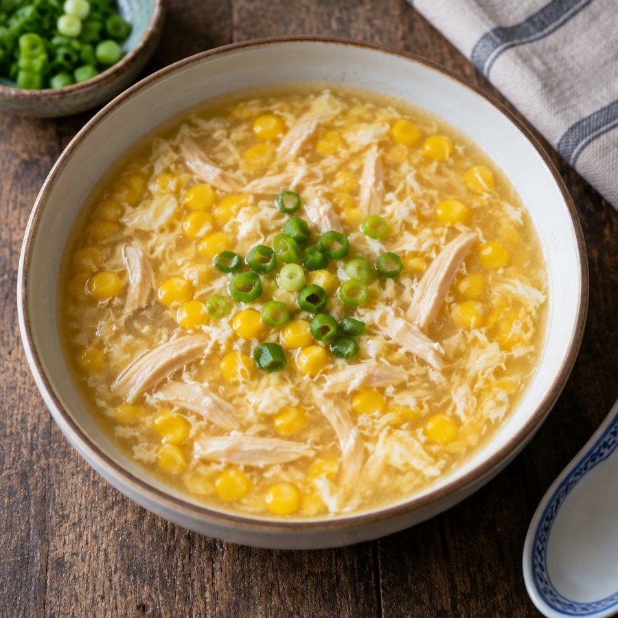 Chicken and Sweetcorn Soup