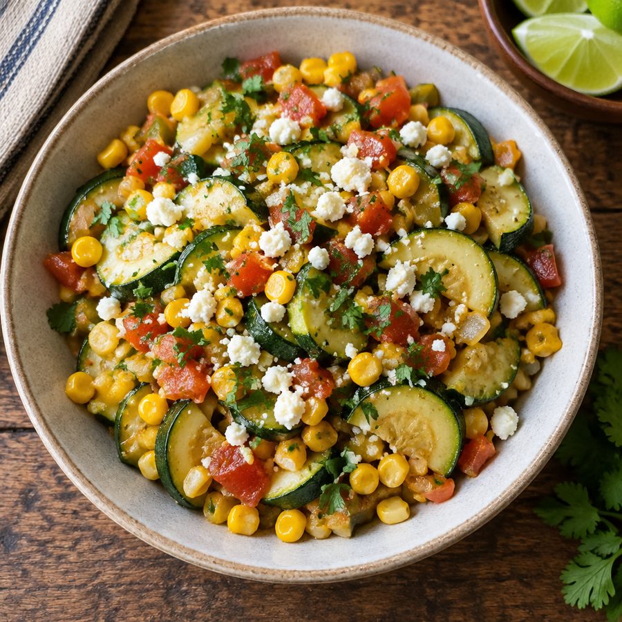 Calabacitas con Elote