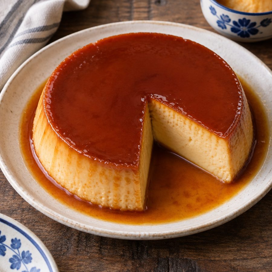 Flan Napolitano
