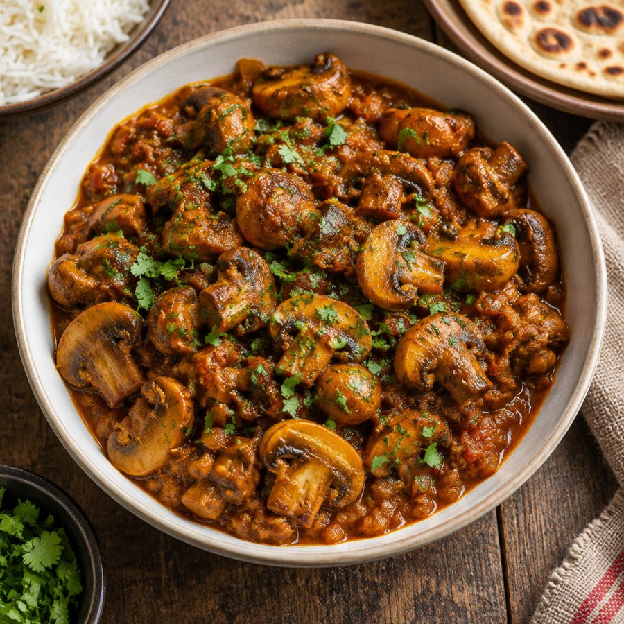Mushroom Masala