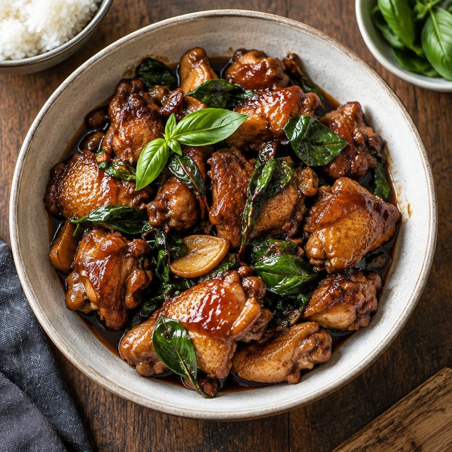 Three Cup Chicken