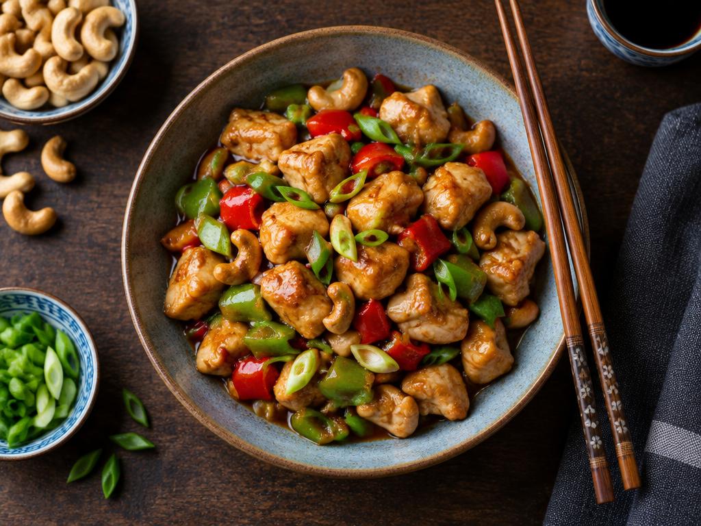 Chicken and Cashew Stir Fry