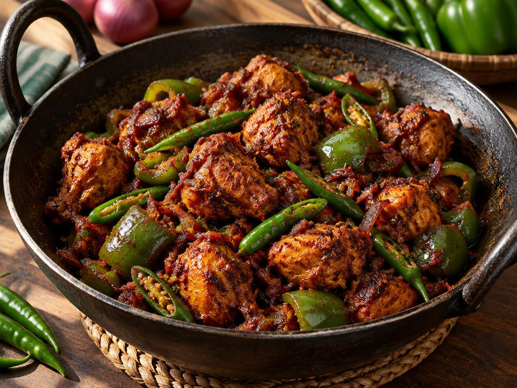 Chicken Jhal Fry
