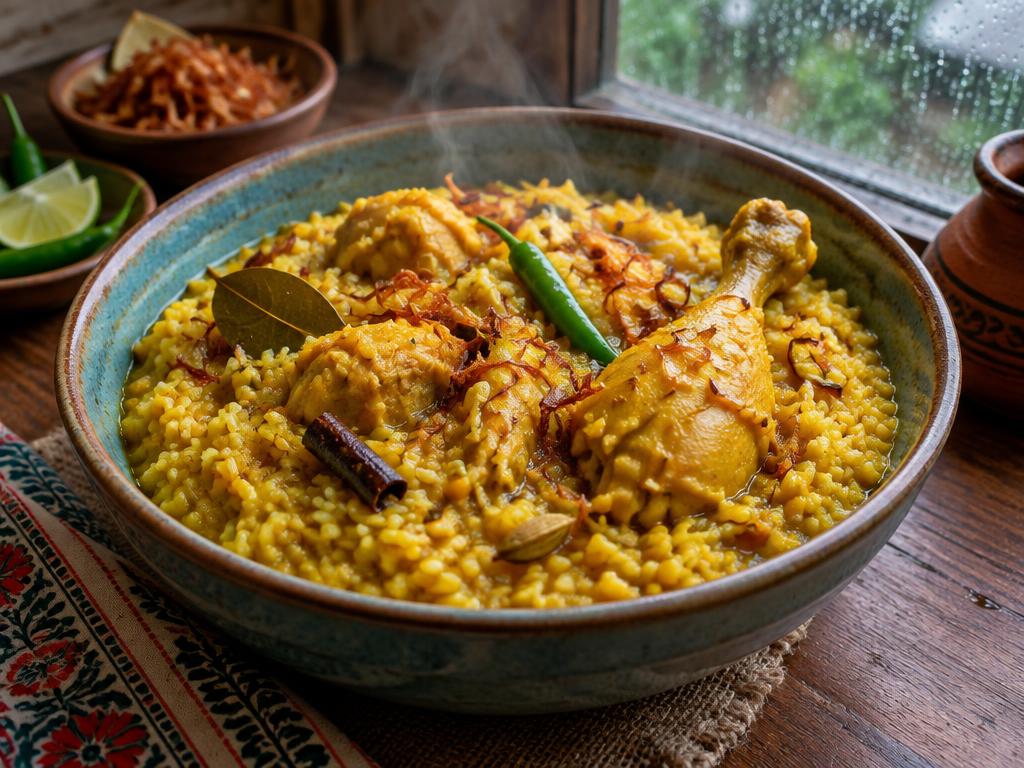 Chicken Khichuri