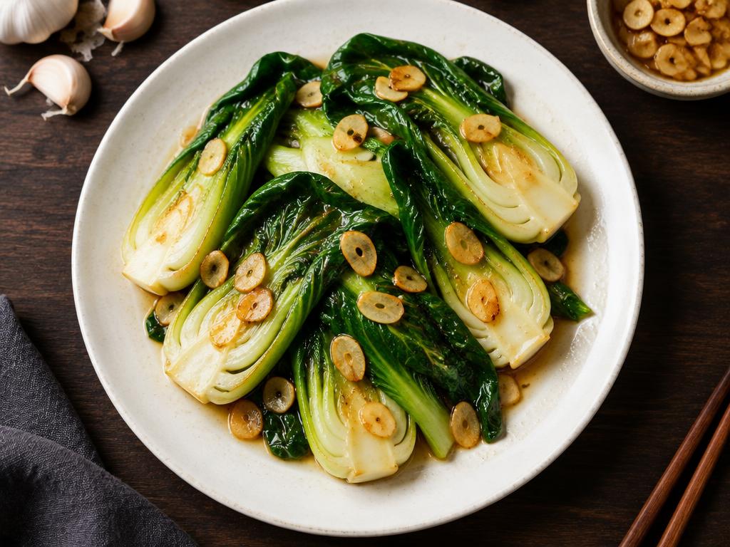 Garlic Pak Choi