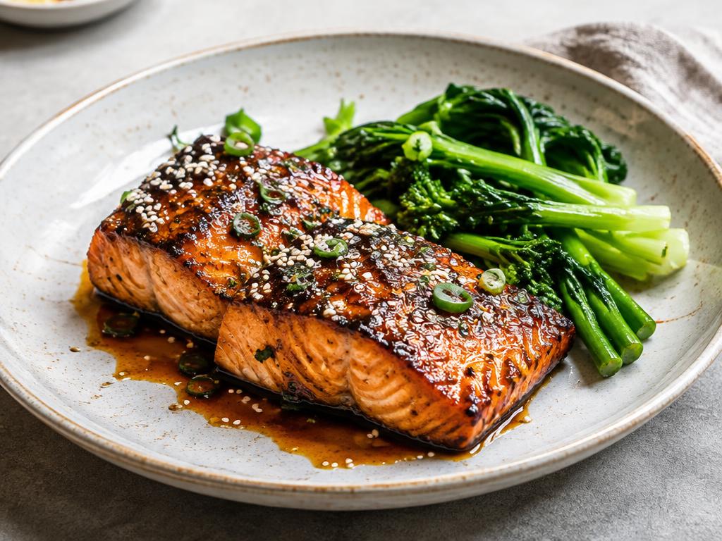 Miso Glazed Salmon