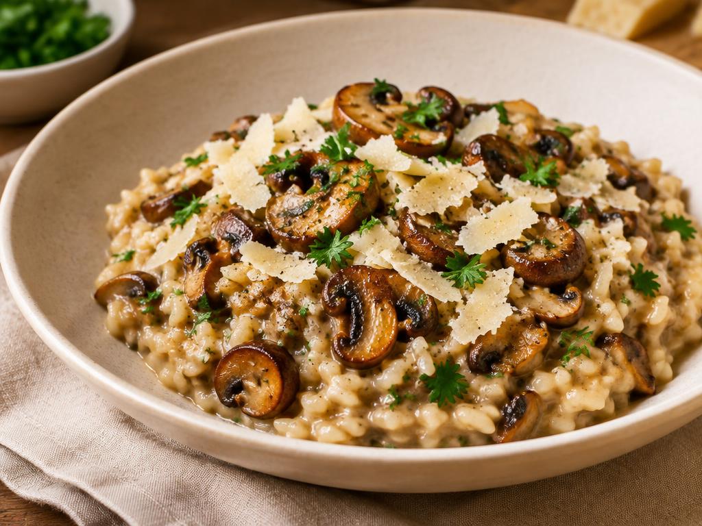 Mushroom Risotto