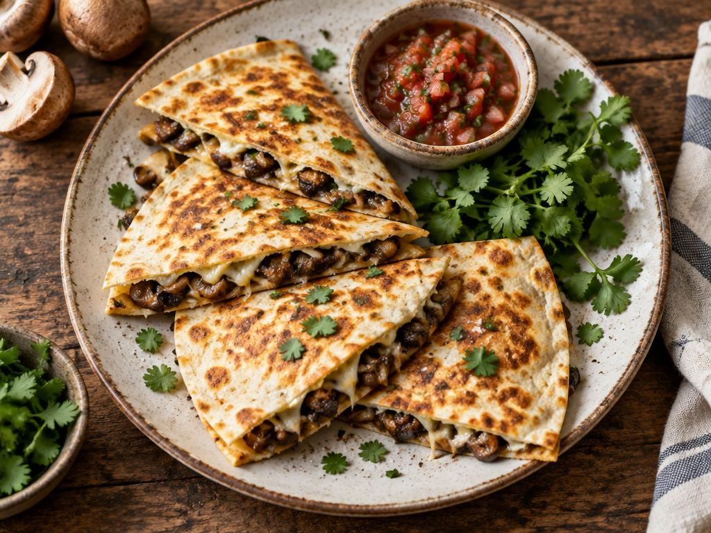 Quesadillas de Hongos
