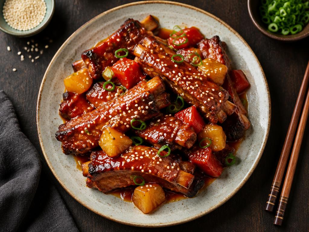 Sweet and Sour Spare Ribs